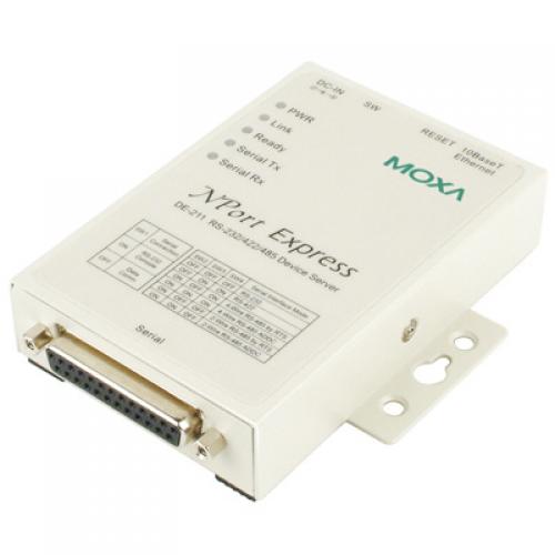 MOXA NPort DE-211/JP Nport Express 1ポート ユニバーサル・シリアルデバイスサーバ