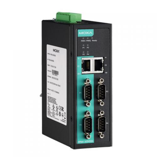MOXA NPort IA5450A-T 4界面 RS-232C/422/485シリアルデバイスサーバ T真似形