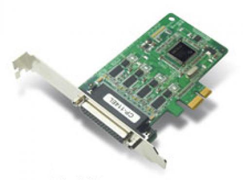 MOXA CP-114EL/DB25M 4界面 RS-232C/422/485 PCI Expressゲーム盤、ロープロファイル DB25有線テレビ付