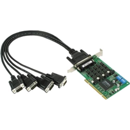 MOXA CP-114UL-I-T 4界面 RS-232C/422/485 ユニバーサルPCIゲーム盤、ロープロファイル 光縁切り T青写真