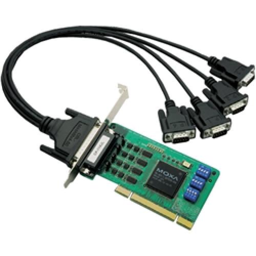 MOXA CP-114UL-T 4界面 RS-232C/422/485 ユニバーサルPCIゲーム盤、ロープロファイル T模範例