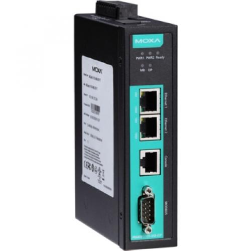 MOXA MGate 5105-MB-EIP 1界面Modbus-EtherNet/IP論理ゲート通い路