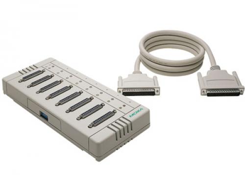 MOXA OPT 8A+ 8ポート RS-232C接続ボックス （DB25メス）/ボード側VHDCI 68