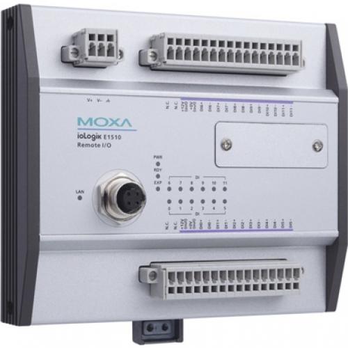 MOXA ioLogik E1510-M12-T リモートI/O 12DI M12繋ぎ