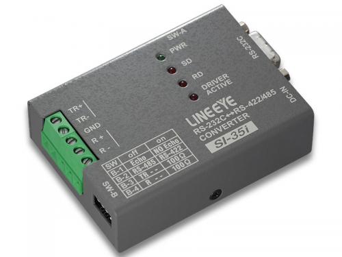 LINEEYE SI-35i インターフェースコンバータ RS-232C<\u003d>RS-422/485 絶縁タイプ