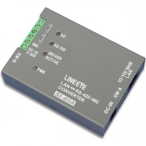 LINEEYE SI-65A-NS インターフェースコンバータ LAN<\u003d>RS-422/485 本体単体