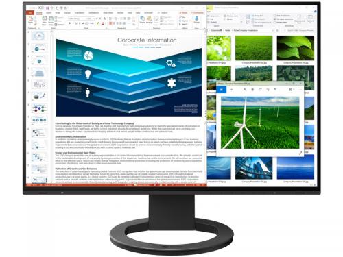 EIZO(エイゾー) EV2485-BK 液晶ディスプレイ 24.1型/1920&times;1200/HDMI、DisplayPort、USB Type-C/ブラック/スピーカー：あり｜ISダイレクト店