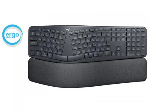 Logicool K860B ERGO K860 エルゴノミック スプリット キーボード フォービジネス｜ISダイレクト店