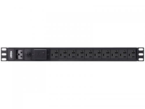 ATEN PE0210SA 仕合わせ用ワット数水道栓（1U/100V/20A/NEMA印字機 10界面/サルゼ防御すること電気回路付き添い人）