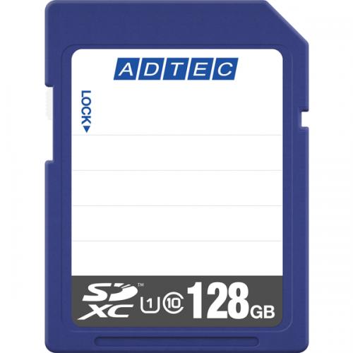 ADTEC AD-SDTX128G/U1 SDXCカード 128GB UHS-I Class10 データ復旧サービス付き