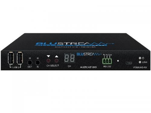 ADTECHNO IP200UHD-RX マルチ役をつけるUHD受信システム