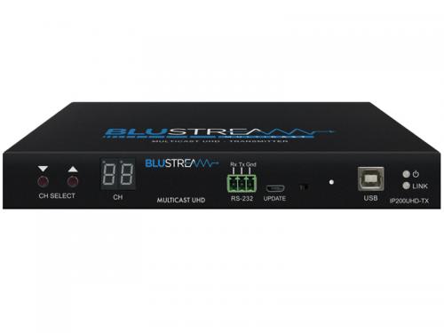 ADTECHNO IP200UHD-TX マルチ役をつけるUHDトランスミッタ