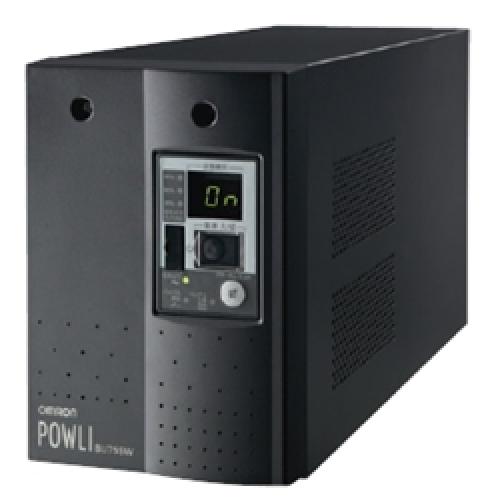 オムロン BU75SW 無停電ワット数とり備える（常時インバータ給電） 750VA/500W：縦置