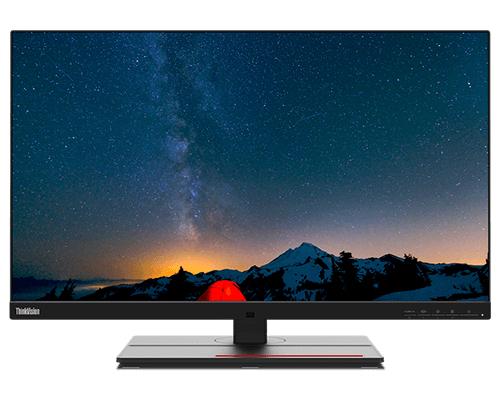 レノボ 62CBRAR6JP ThinkVision P27u-20 (27型/3840×2160/DisplayPort×1、HDMI×2、Thunderbolt×1/黒/ステレオスピーカー(内蔵)(3W x 2))|ISダイレクト店