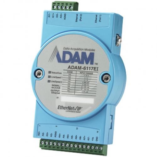 アドバンテック ADAM-6117EI-AE ADAM-6100シリーズ Ethernet/IPリモートI/O 8ch 絶縁アナログ入力モジュール｜ISダイレクト店
