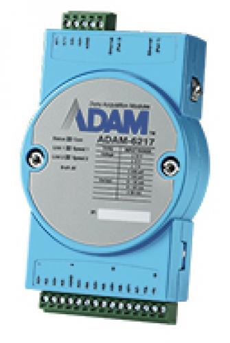 アドバンテック ADAM-6217-B ADAM-6200つづき物 イーサネットリモートI/O 8ch 縁切りアナログインプット Modbus TCPモデュール