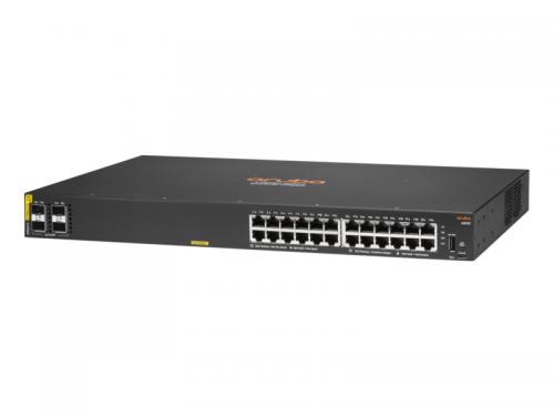 HPE R8N87A#ACF HPE Aruba Networking CX 6000 24G Class4 PoE 4SFP 370W Switch