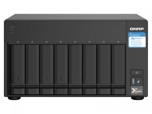 QNAP T832PXN408 TS-832PX ニアライン 32結核症 (4結核症 x 8)