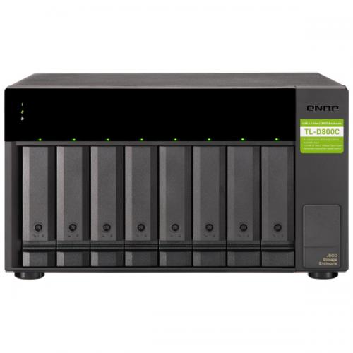 QNAP TLD800CM408 TL-D800C ミドル 32TB (4TB x 8)