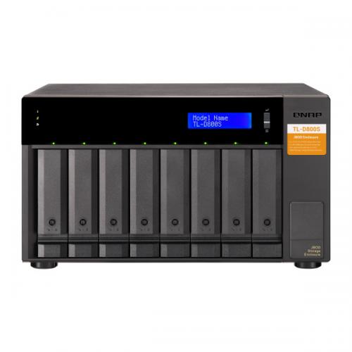 QNAP TLD800SN208 TL-D800S ニアライン 16結核症 (2結核症 x 8)