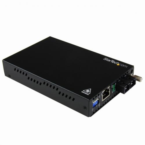 StarTech.com ET91000SC2 ギガビットイーサネット光メディアコンバータマルチモード対応