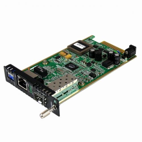 StarTech.com ET91000SFP2C ギガビットイーサネット対応メディアコンバータオープンSFPスロット
