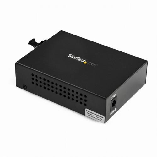 StarTech.com MCM1110MMLC ギガビットイーサネット対応光メディアコンバータ850nmマルチモードLCコネクタ550m10/100/1000Mbpsネットワーク対応