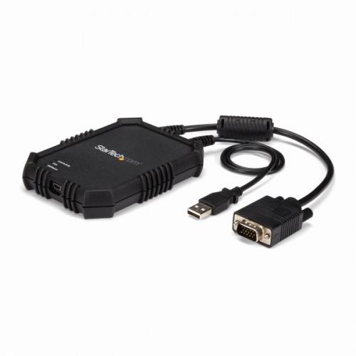 StarTech.com NOTECONS02X ノートパソコン-サーバ接続KVMコンソール(保護筐体入り)USBクラッシュカートアダプタファイル転送/ビデオキャプチャ機能USBバスパワー対応