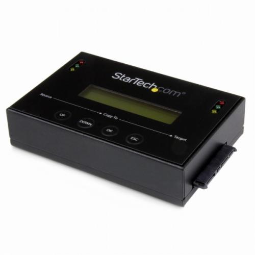 StarTech.com SATDUP11IMG スタンドアローン2.5/3.5インチSATAHDD/SSD対応デュプリケーター&イレーサー1対1(1:1)対応コピーマシン機マルチHDD/SSDイメージバックアップライブラリ機能付き