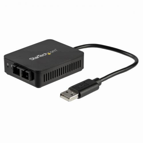 StarTech.com US100A20FXSC USB2.0-グラスファイバー取り替えっこアダプター100Base-FX2芯SCコネクタマルチモードWindows/Mac/リナックス相応うUSB網状組織アダプター