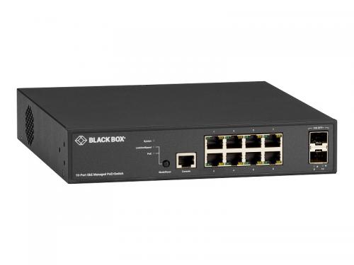 ブラックボックス LPB3010A PoEスイッチ PoE+対応 10/100/1000Tx8 SFP/SFP+x2 129,625円