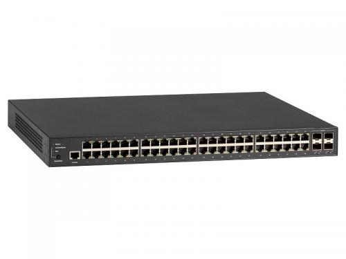 ブラックボックス LPB3052A PoEスイッチ PoE+対応 10/100/1000Tx48 SFP/SFP+x4