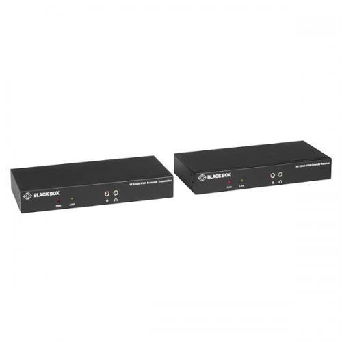 ブラックボックス KVXLCHF-100 KVMエクステンダーキット（HDMI/USB/光ファイバ/4K対応）