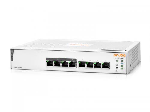 HPE JL811A#ACF HPE Networking Instant On 1830 8G 4p Class4 PoE 65W Switch|ISダイレクト店