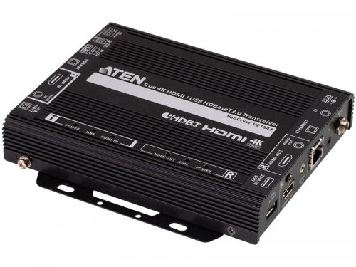ATEN VE1843 HDMI/USB トランシーバー（4K60p \u0026amp; HDBaseT 3.0 相応う）