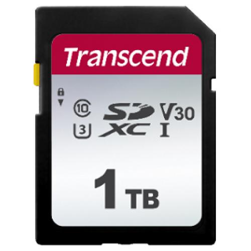 Transcend TS1TSDC300S SDXC歌留多 Class10 UHS-I U3 V30 1結核症