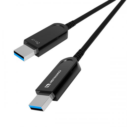 ADTECHNO AUN-1M2-010 10Gbps相応う光衣料繊維USB有線テレビ A-A 10m