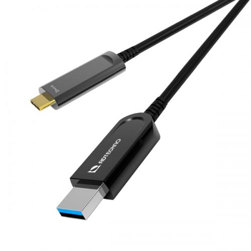 ADTECHNO AUN-3M2-010 10Gbps相応う光衣料繊維USB有線テレビ A-C 10m