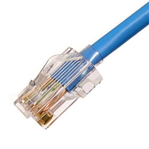 エイム電子 C5EX-CMP-SO-BL-55 カテゴリ5e CMPケーブル 単線 クロス 青 55m