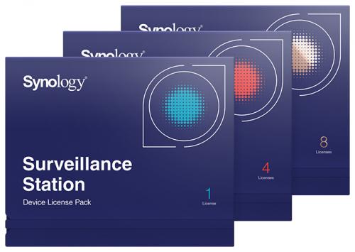 Synology License Pack1 Surveillance Station用 カメラライセンスパック 1本加えること
