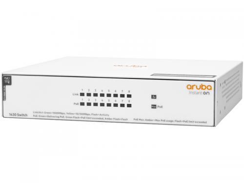 HPE R8R46A#ACF HPE Networking Instant On 1430 8G Class4 PoE 64W Switch