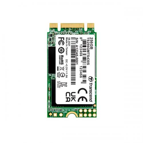 Transcend TS256GMTS430S 256GB M.2 2242 SSD SATA3 B+M Key｜ISダイレクト店 27,906円