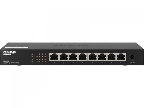 QNAP QSW-1108 QSW-1108-8T アンマネージドスイッチ (8界面 2.5GbE)