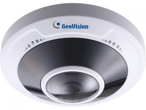 GeoVision GV-FER5702-T1 GV-FER5702 500万絵素CMOSを積み上げるしたH.265/H.264両相応う360度全針路網状組織写真機 1年引きうける