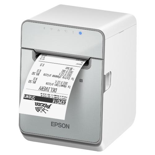 EPSON TM-L100W 受け取り証書印刷機/裏張り皆無下げ札相応う/40粍・58粍・80粍/USB・有線ローカルエリアネットワーク・Bluetooth/白いこと真似形