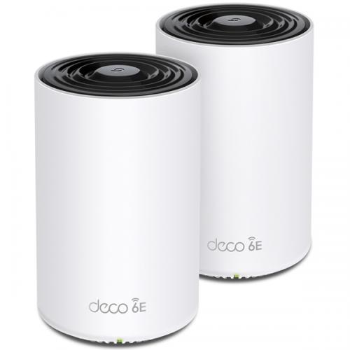 TP-LINK Deco XE75(2-pack)(JP) AXE5400 トライバンド メッシュWi-Fi 6Eシステム(2台セット)|ISダイレクト店