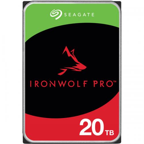 Seagate ST20000NT001 Seagate IronWolf Pro 3.5【データ復旧3年付】20TB HDD（CMR）メーカー5年保証 24時間稼働 PC、NAS用 RVセンサー付 ST20000NT001｜ISダイレクト店 145,570円
