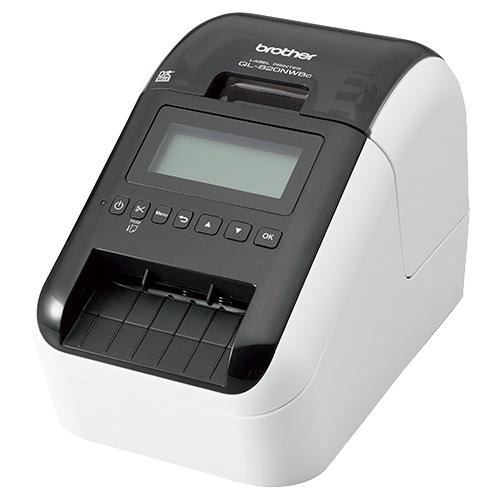 brother QL-820NWBc 2.5インチ感熱ラベルプリンター/300dpi/USB/有線・無線LAN/Bluetooth/黒赤印刷|ISダイレクト店