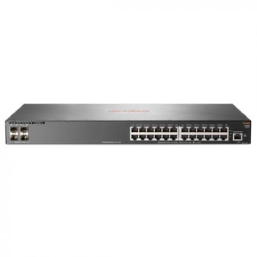 HPE JL259A#ACF HPE Aruba Networking 2930F 24G 4SFP Switch