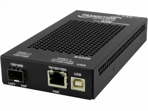 Transition S3220-1040-JP SFPあき場所拡張スロット/10/100/1000Base-T(RJ-45)/SFP